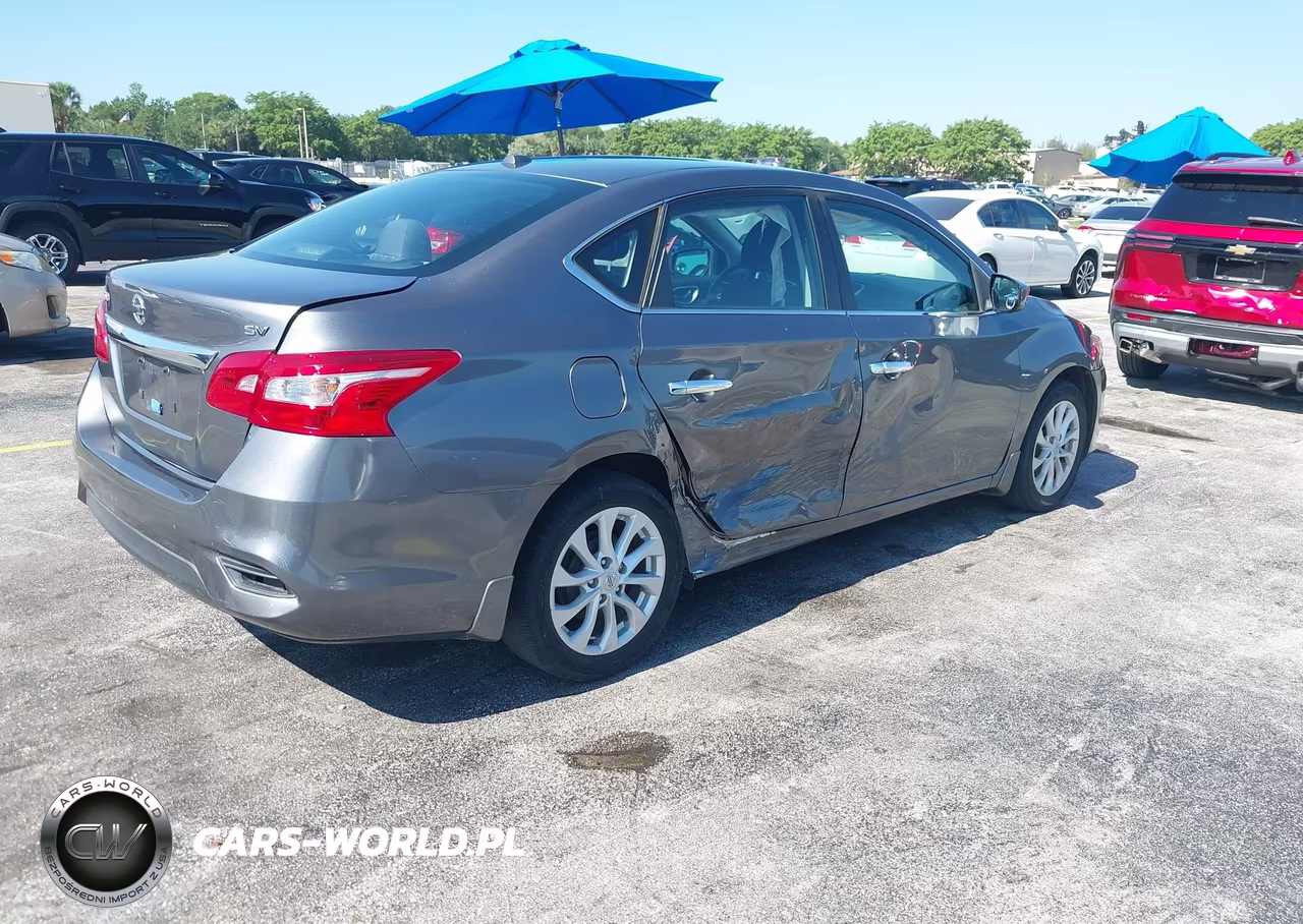 2018 Nissan Sentra Sv VIN:3N1AB7AP8JL627765 - 4