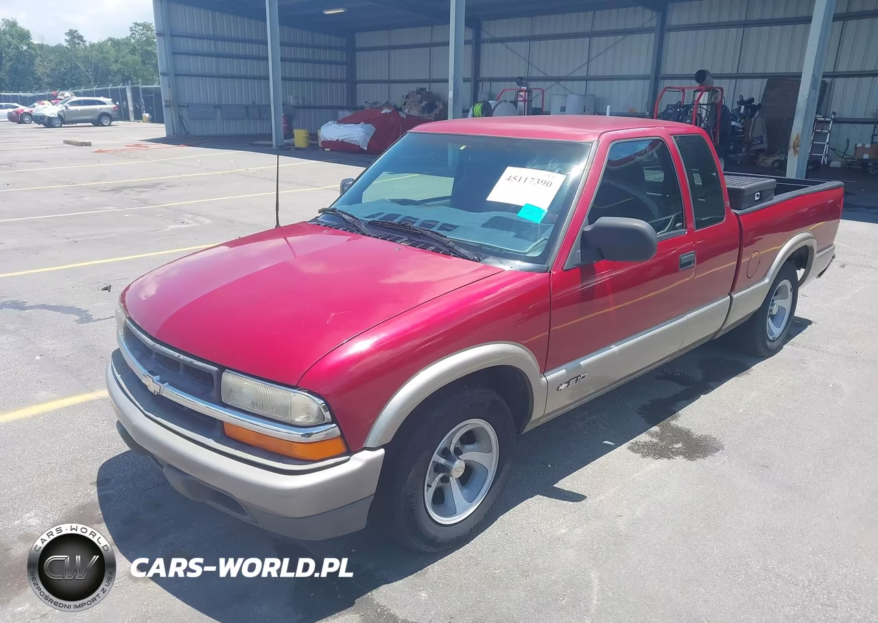1998 Chevrolet S-10 Ls Fleetside VIN:1GCCS19X5W8186884 - 2