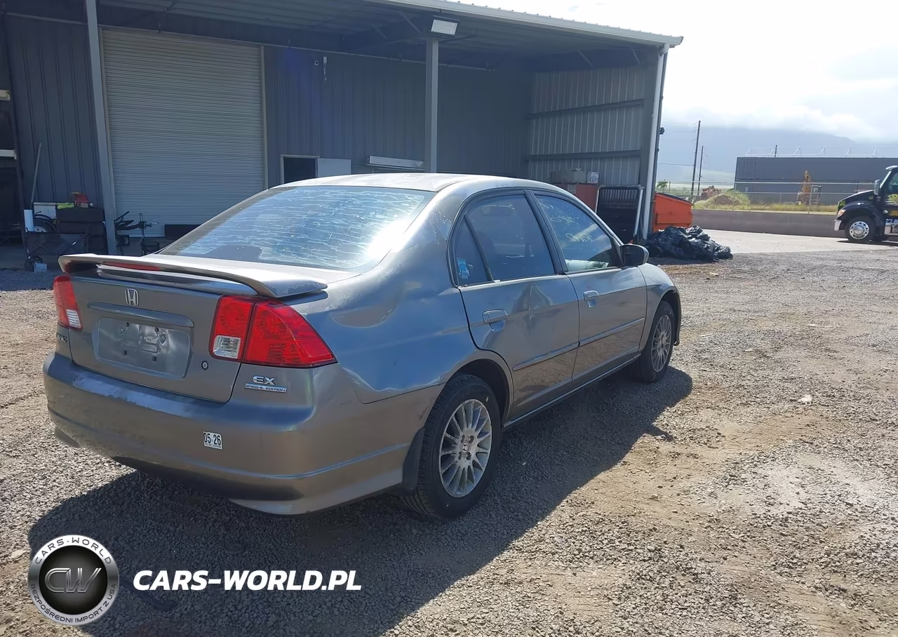 2005 Honda Civic Ex VIN:2HGES267X5H592883 - 4