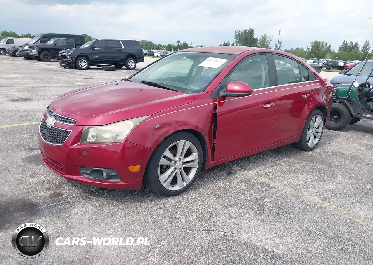 2012 Chevrolet Cruze Ltz VIN:1G1PH5SC4C7178865 - 2