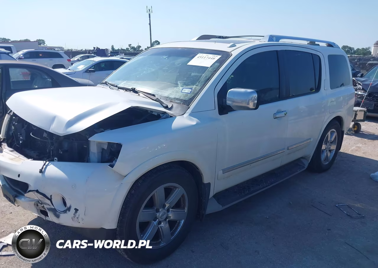 2014 Nissan Armada Platinum VIN:5N1BA0NF9EN601481 - 2