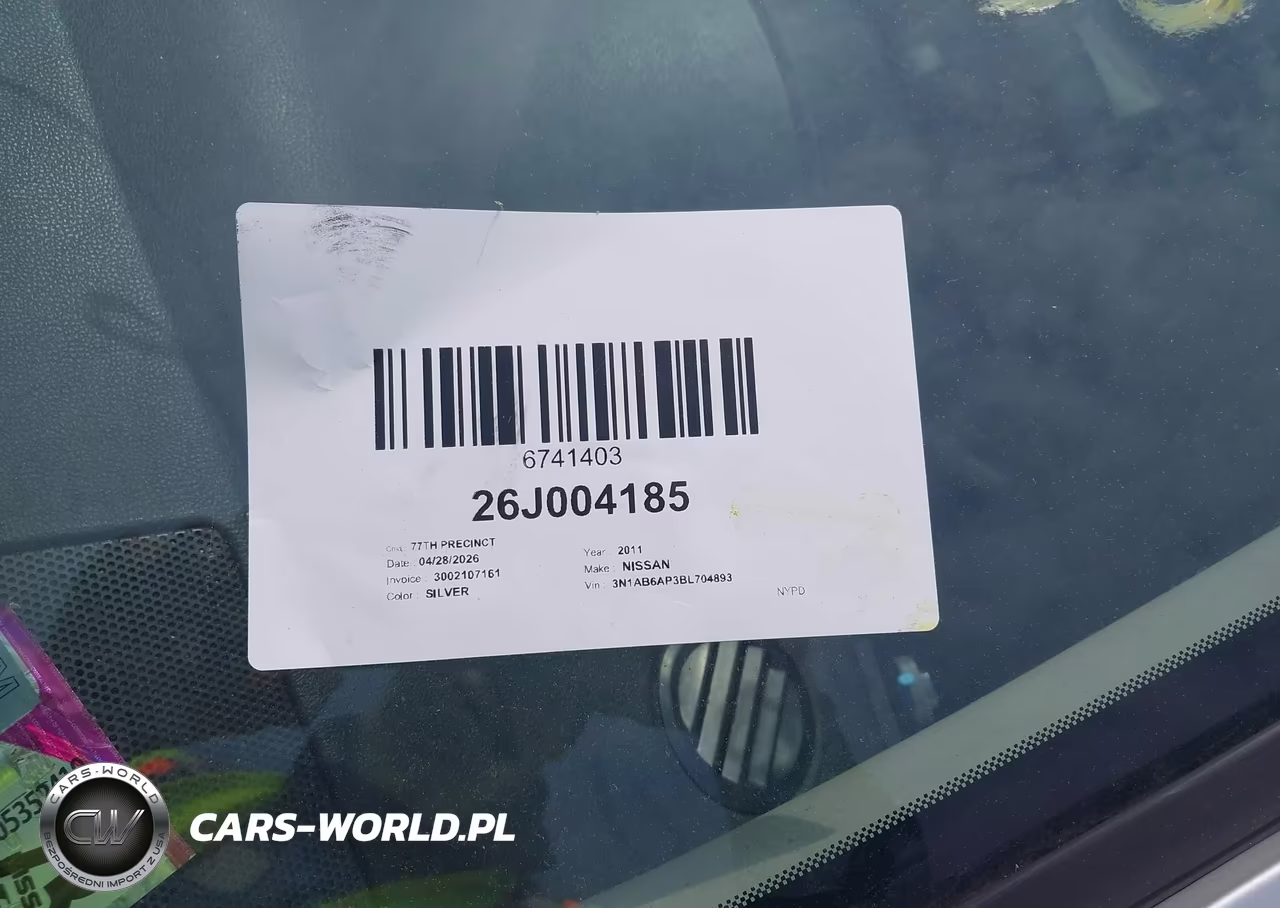 2011 Nissan Sentra 2.0Sl VIN:3N1AB6AP3BL704893 - 12