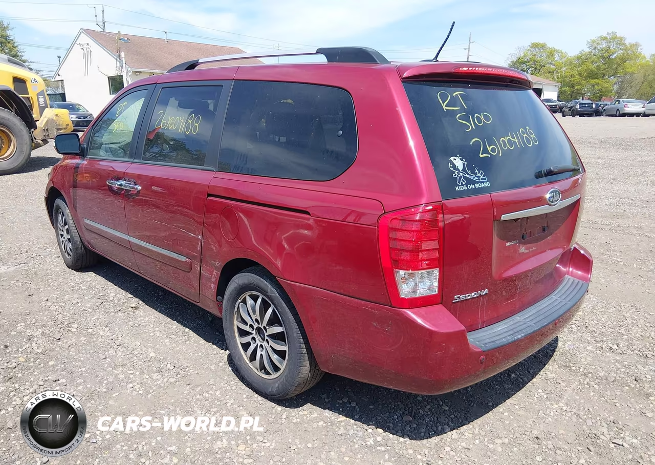 2012 Kia Sedona Ex VIN:KNDMH4C76C6423810 - 3
