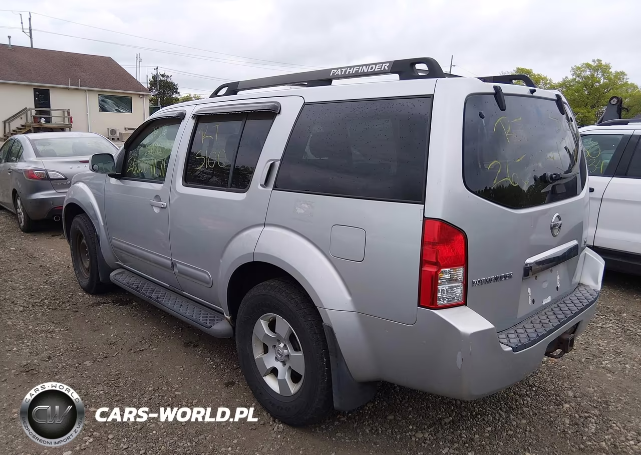 2007 Nissan Pathfinder Se VIN:5N1AR18W37C619513 - 3