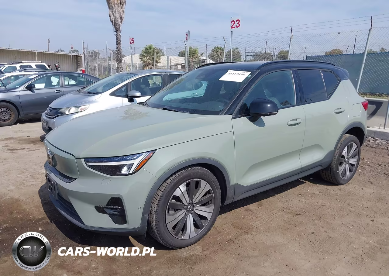 2023 Volvo Xc40 Recharge Pure Electric Twin Plus VIN:YV4ED3UW3P2963092 - 2