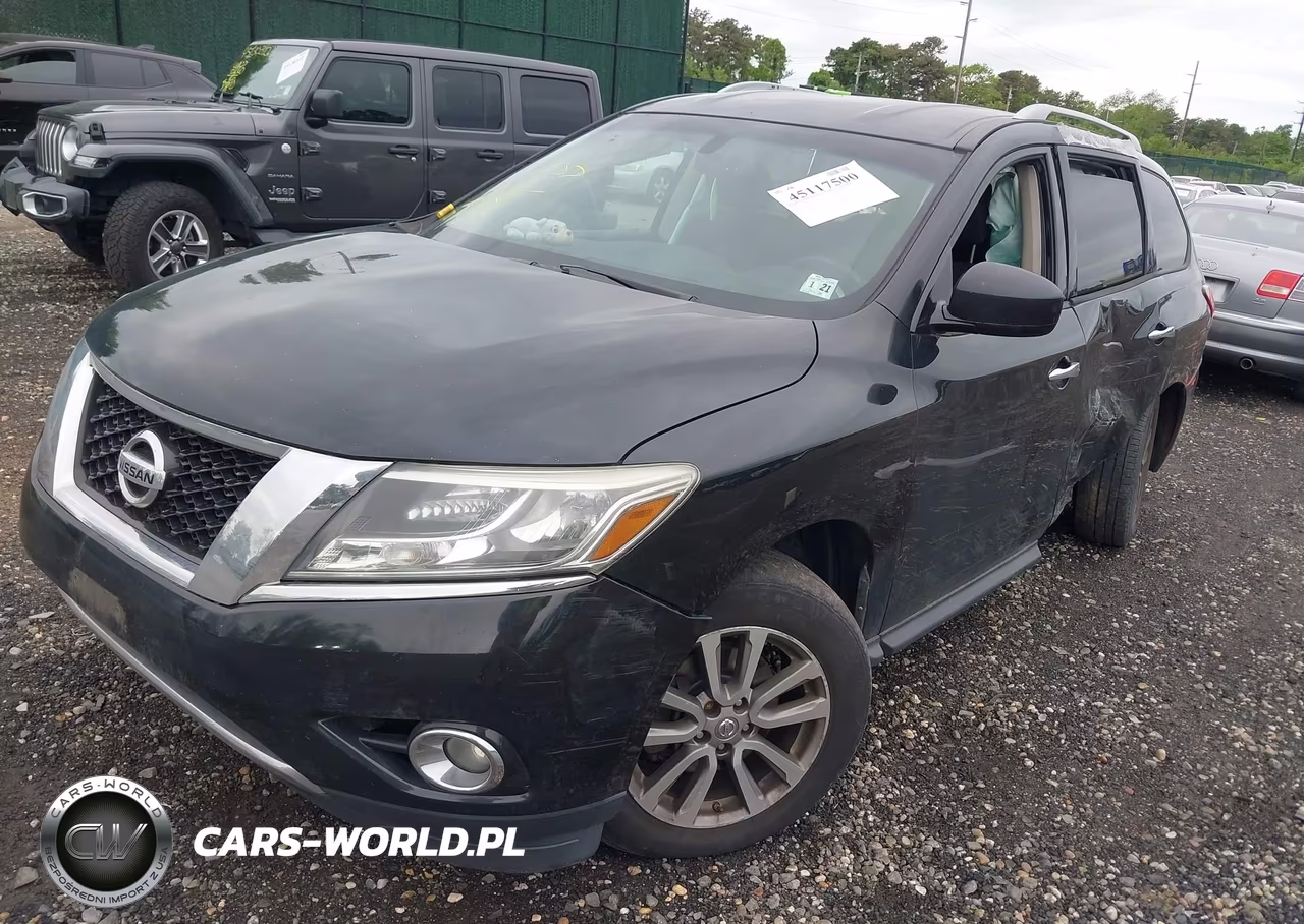 2016 Nissan Pathfinder Platinum-S-Sl-Sv VIN:5N1AR2MM1GC603269 - 2