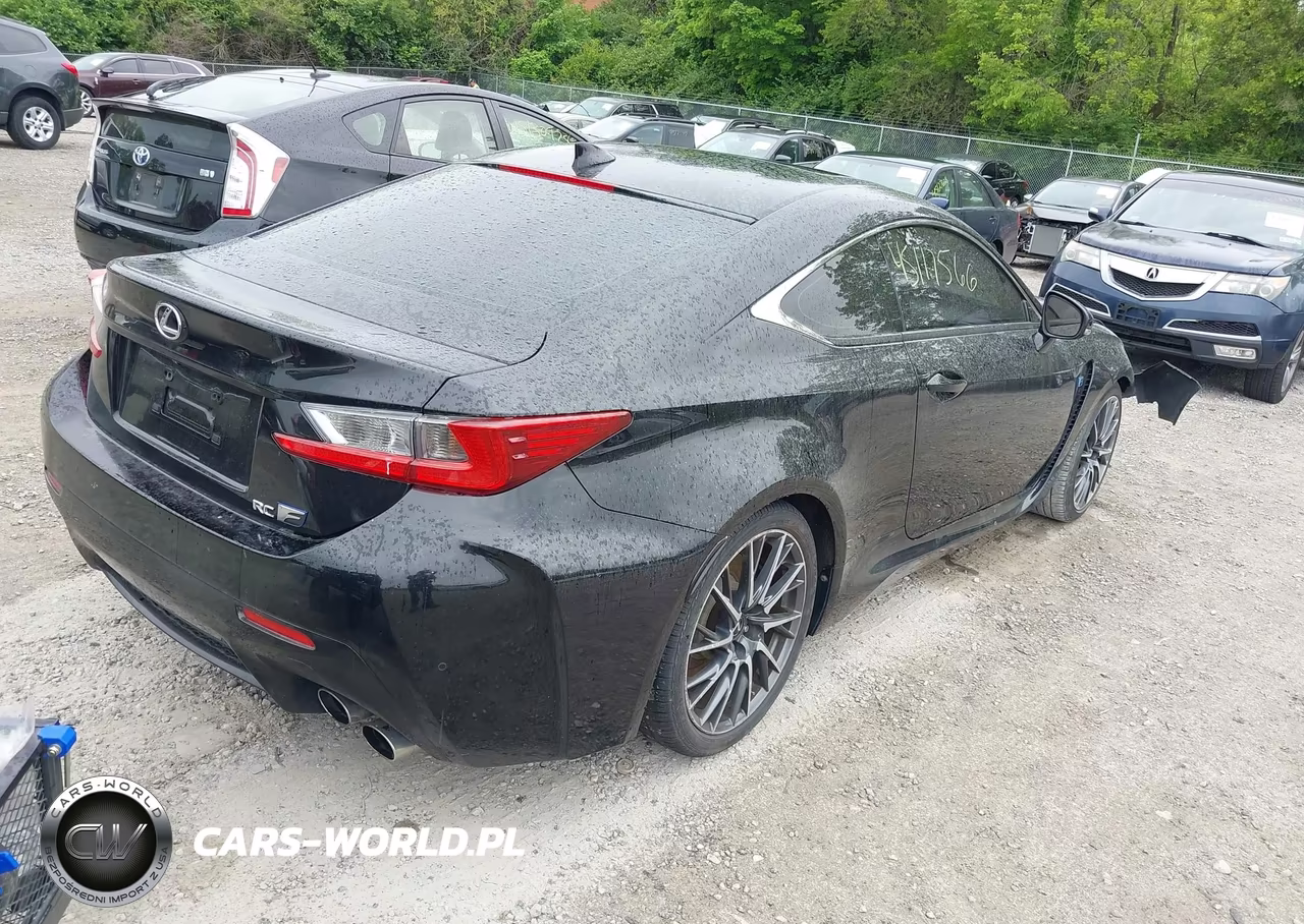 2015 Lexus Rc F VIN:JTHHP5BC1F5003065 - 4