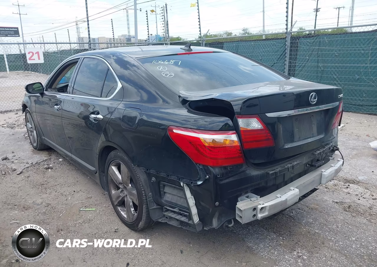 2011 Lexus Ls 460 VIN:JTHBL5EF0B5106687 - 3