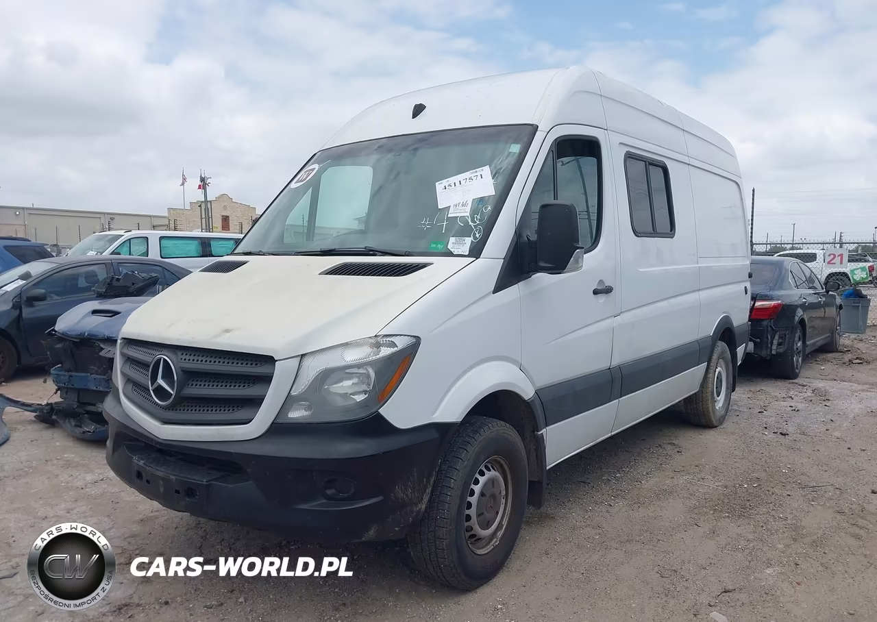 2017 Mercedes-Benz Sprinter 2500 Standard Roof V6 VIN:WD3PE7CD9HP376040 - 2