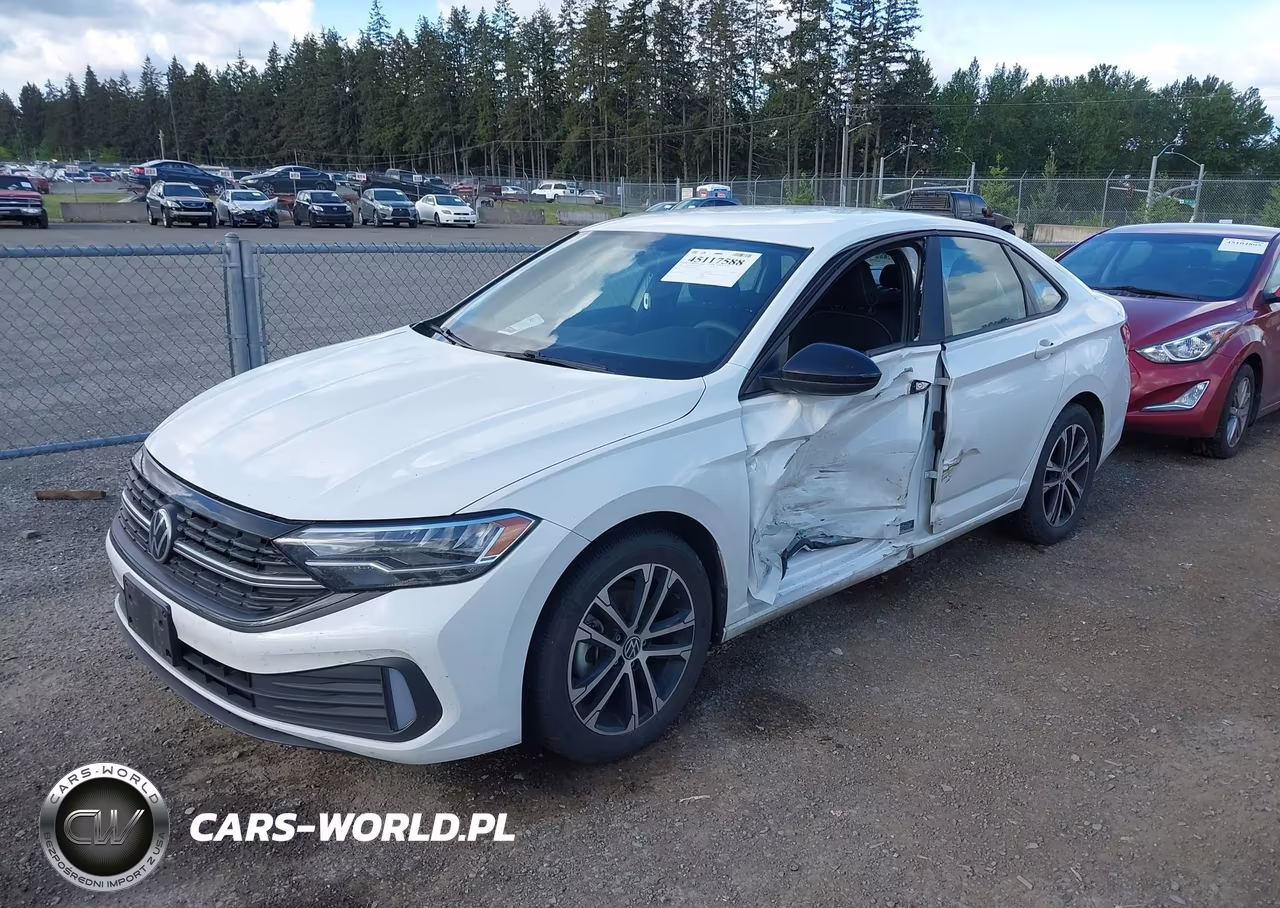 2022 Volkswagen Jetta 1.5T Sport VIN:3VWBM7BU7NM032872 - 2