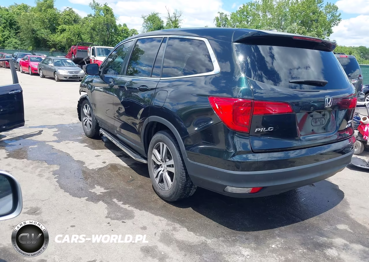 2016 Honda Pilot Ex-L VIN:5FNYF5H71GB022343 - 3