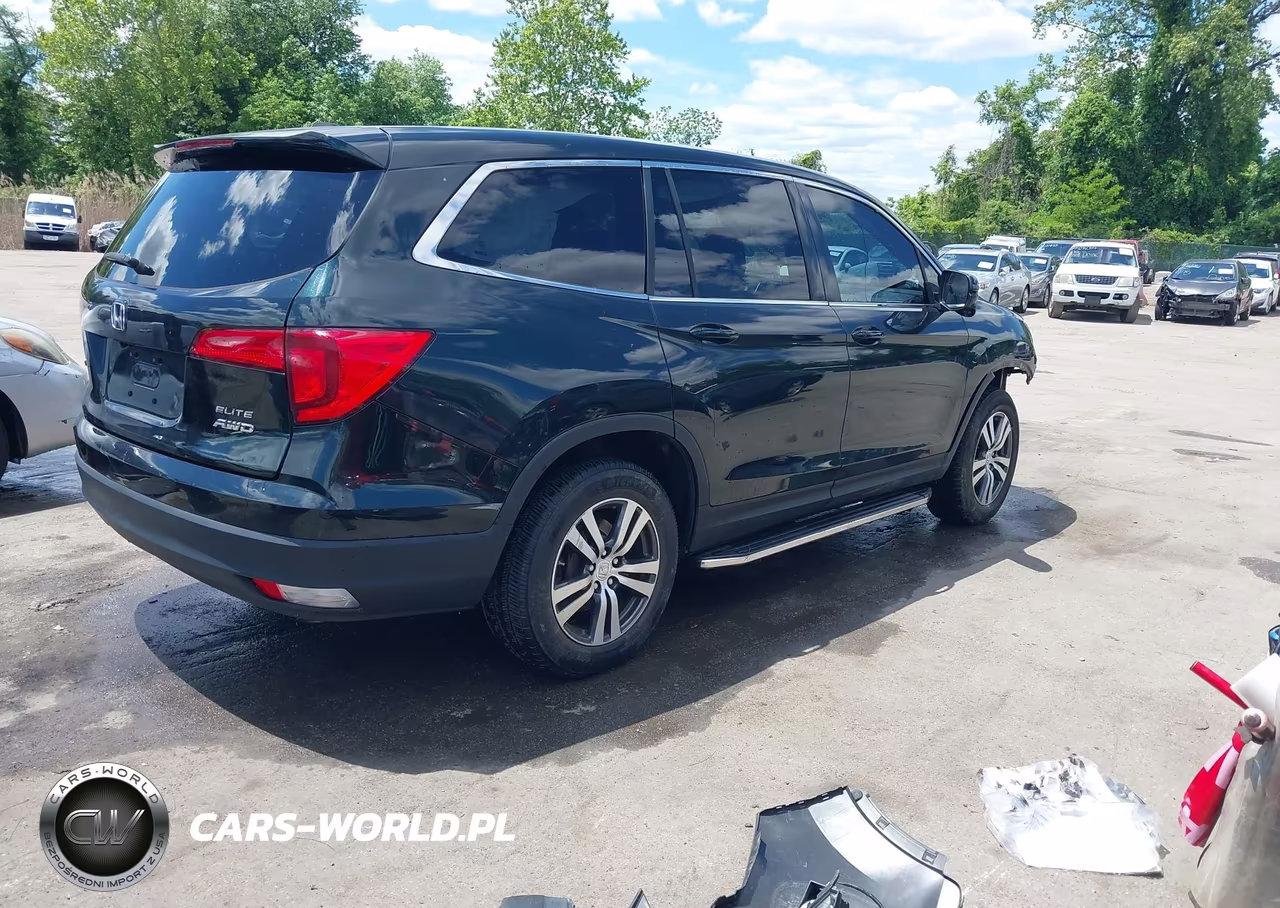 2016 Honda Pilot Ex-L VIN:5FNYF5H71GB022343 - 4