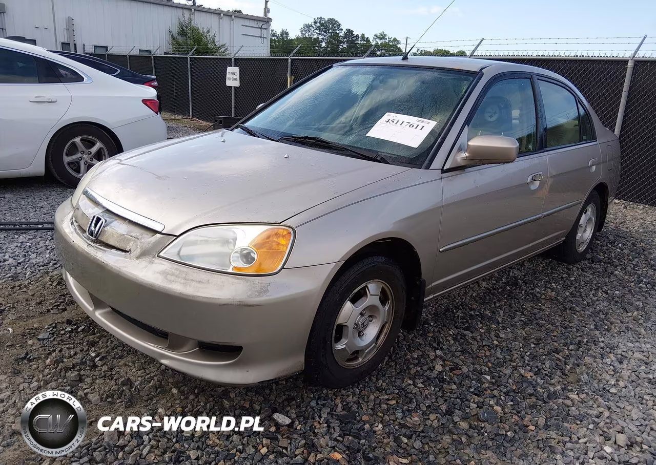 2003 Honda Civic Hybrid VIN:JHMES96633S013770 - 2