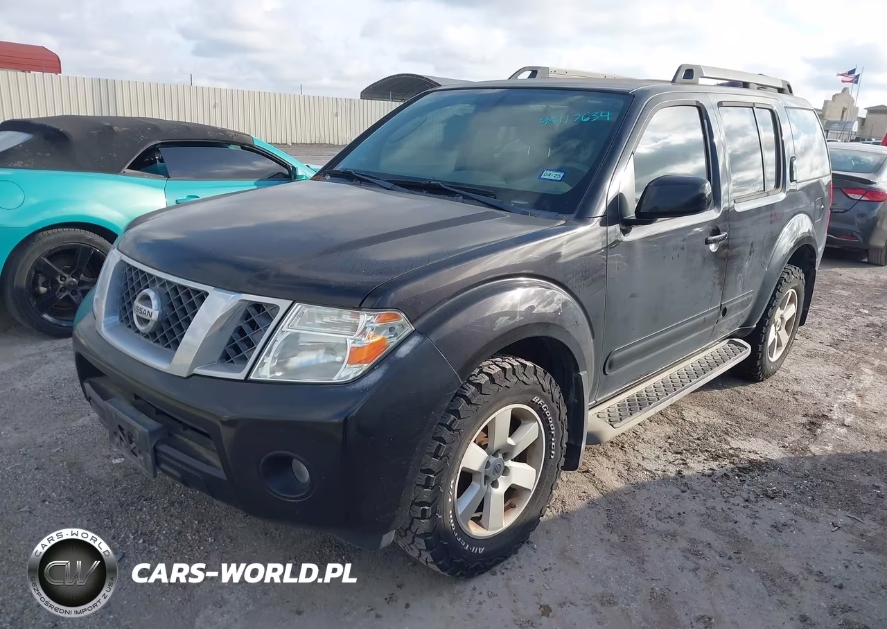 2012 Nissan Pathfinder Sv VIN:5N1AR1NN7CC632917 - 2