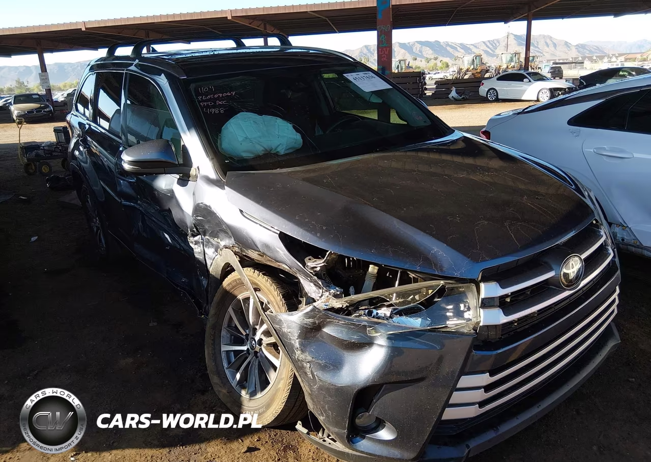2018 Toyota Highlander Xle VIN:5TDKZRFH2JS244988 - 6