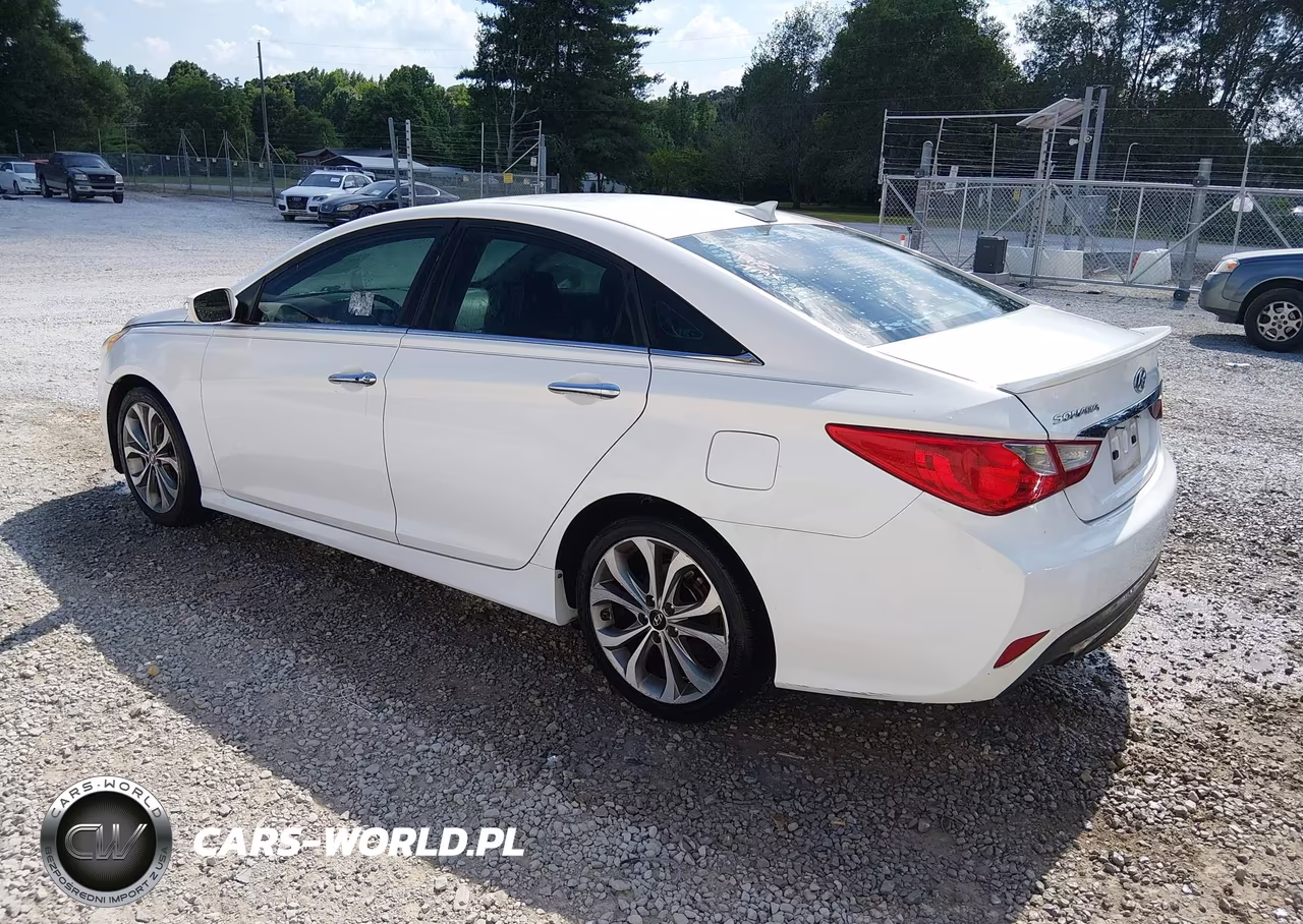 2014 Hyundai Sonata Se VIN:5NPEC4AC5EH838631 - 3