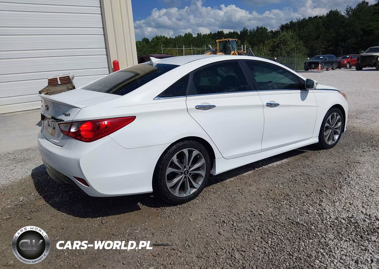 2014 Hyundai Sonata Se VIN:5NPEC4AC5EH838631 - 4