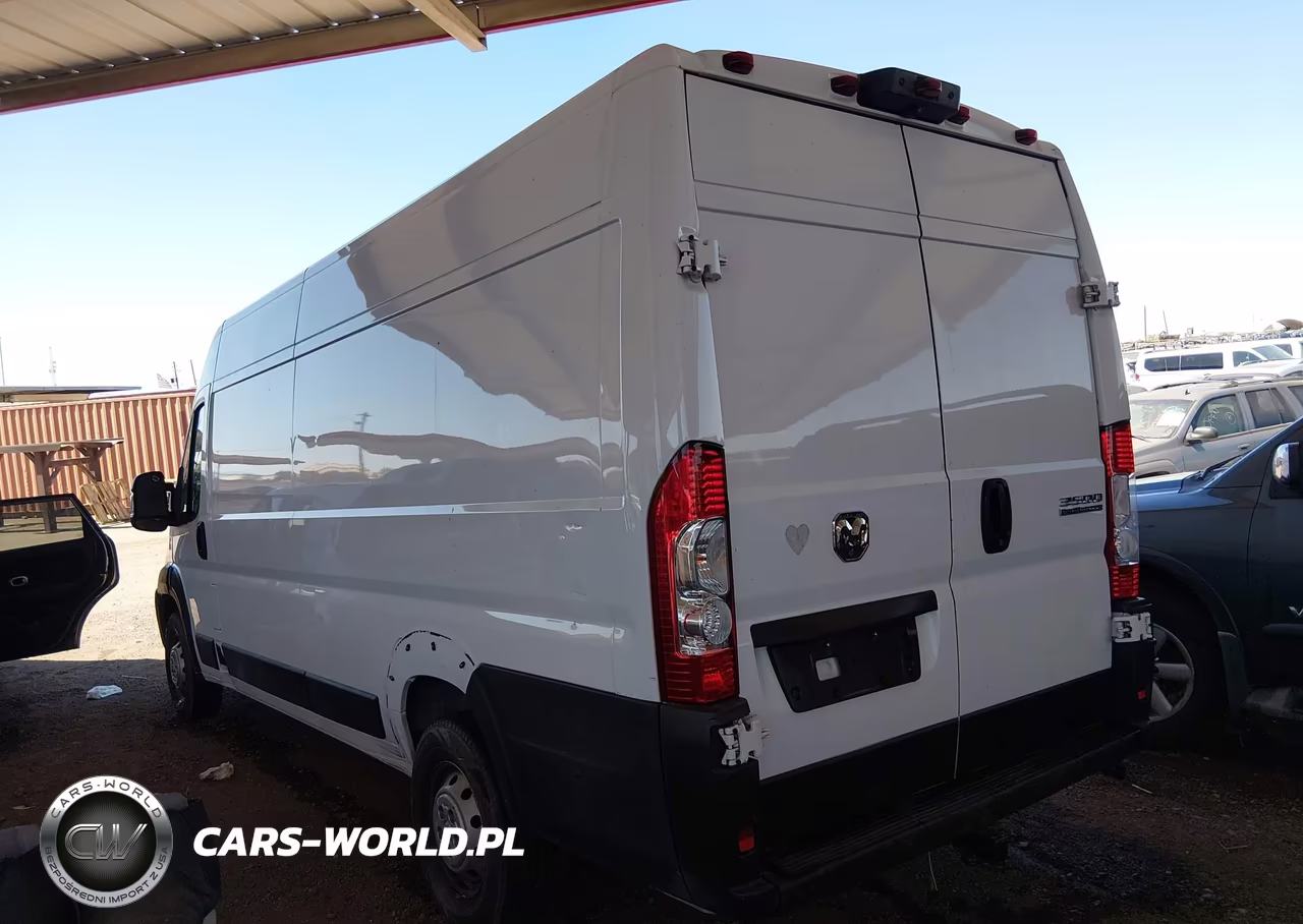 2023 Ram Promaster 3500 Cargo Van High Roof 159 Wb Ext VIN:3C6MRVJG6PE505369 - 3