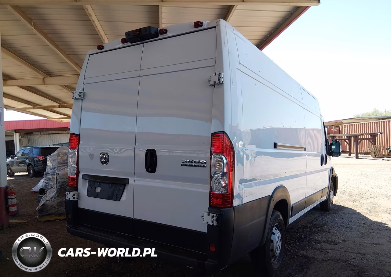 2023 Ram Promaster 3500 Cargo Van High Roof 159 Wb Ext VIN:3C6MRVJG6PE505369 - 4