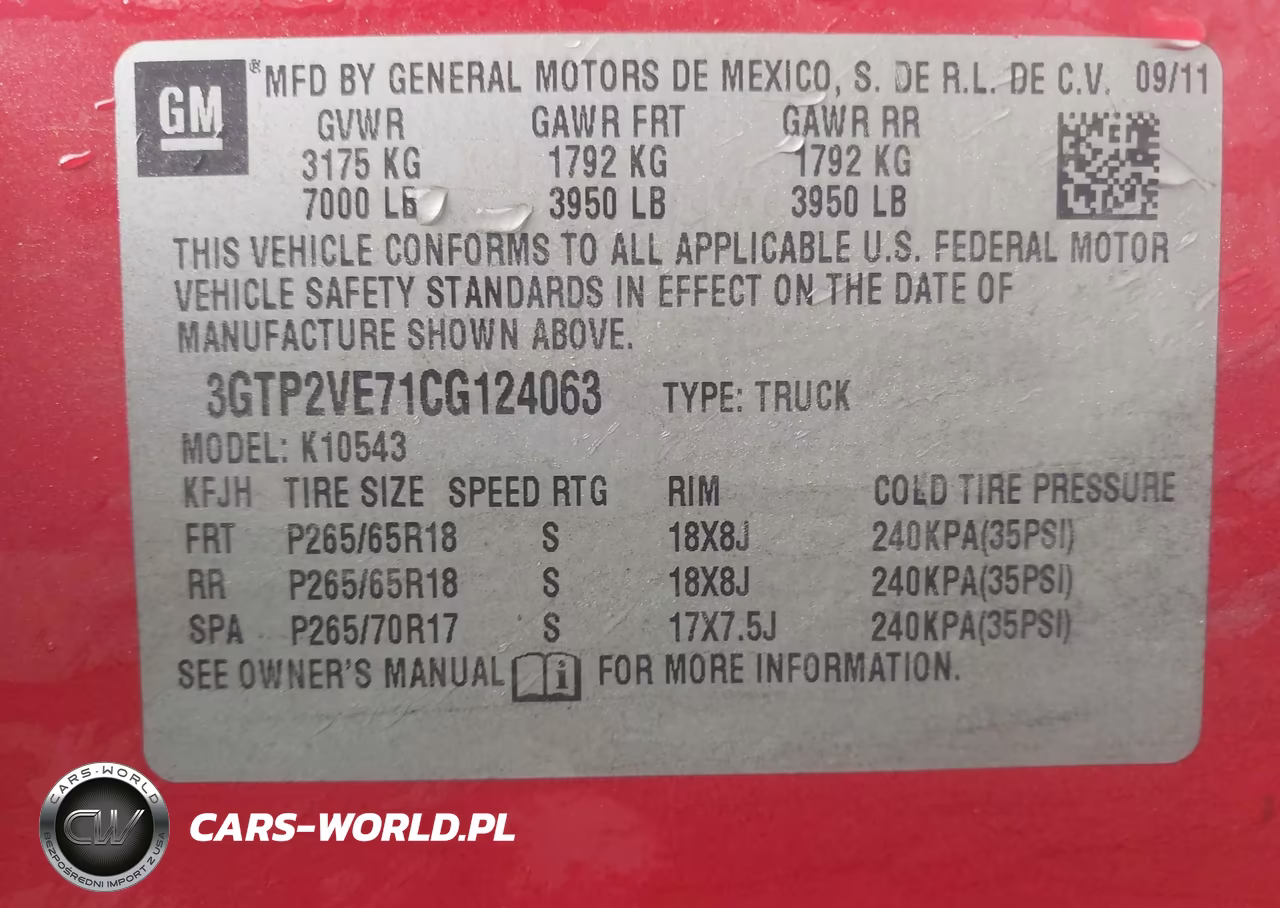 2012 GMC Sierra 1500 Sle VIN:3GTP2VE71CG124063 - 9