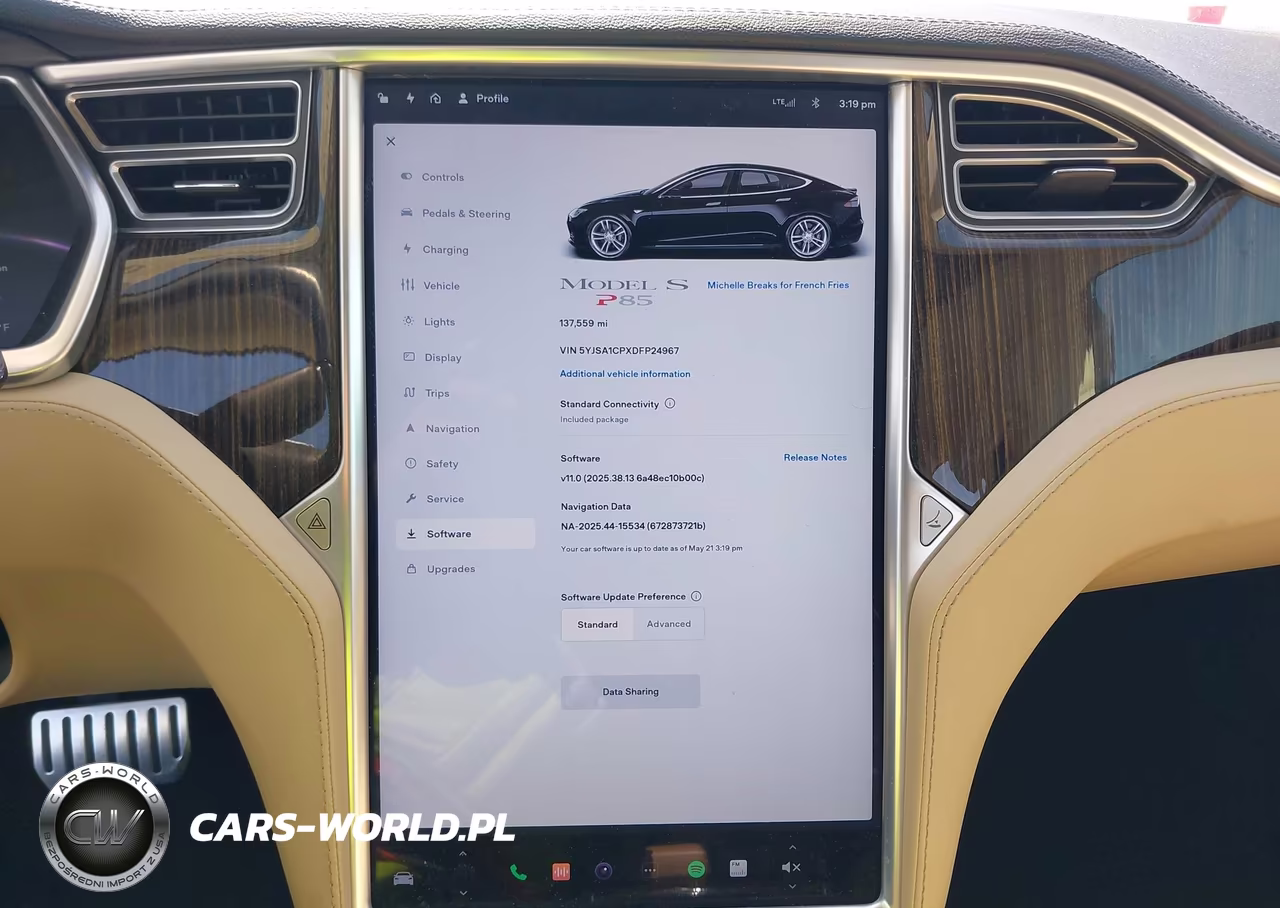2013 Tesla Model S Performance VIN:5YJSA1CPXDFP24967 - 17
