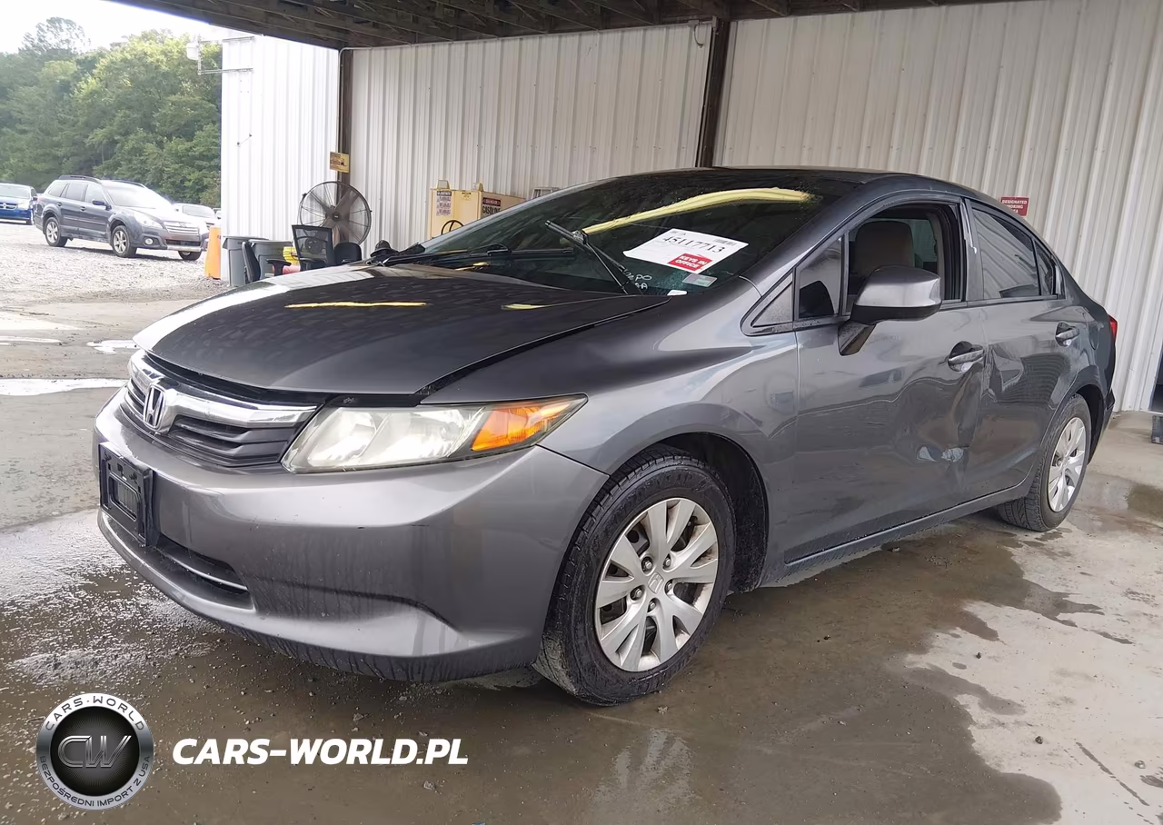 2012 Honda Civic Lx VIN:2HGFB2F54CH318577 - 2