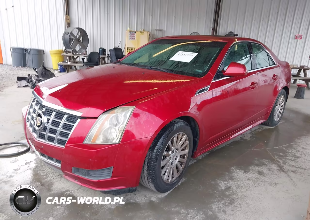 2012 Cadillac Cts Luxury VIN:1G6DH5E58C0108417 - 2
