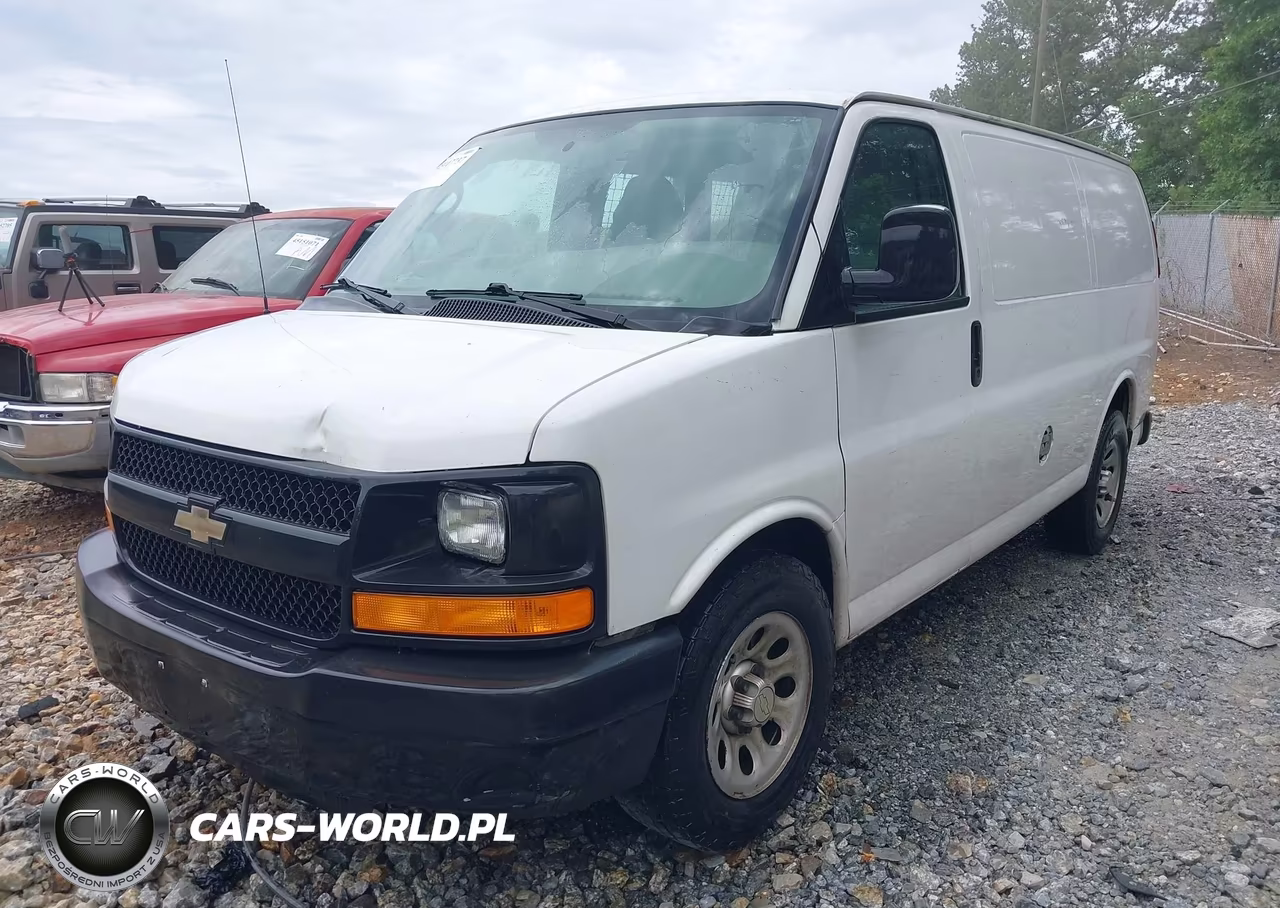 2013 Chevrolet Express 1500 Work Van VIN:1GCSGAFX2D1173128 - 2