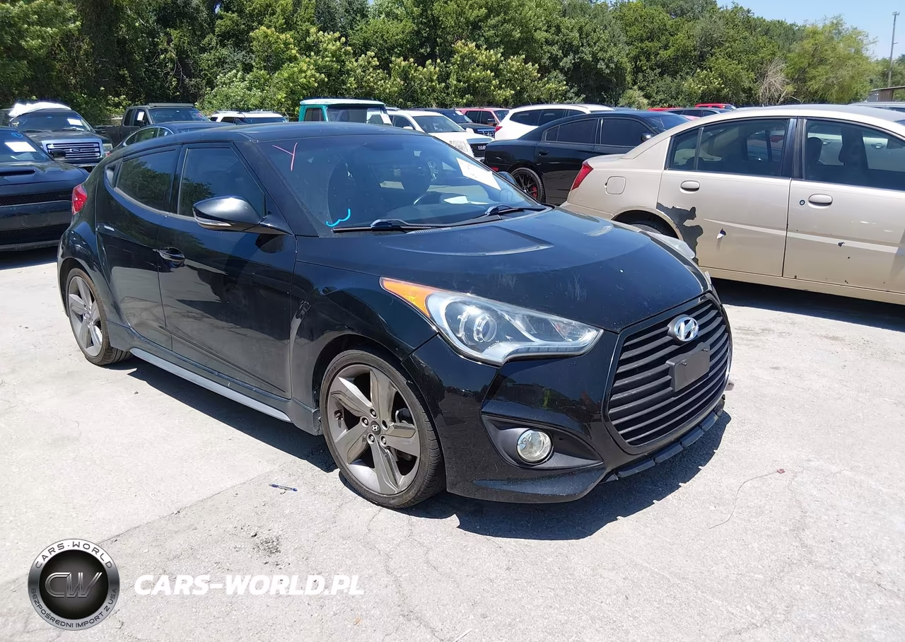 2013 Hyundai Veloster Turbo W-Blue