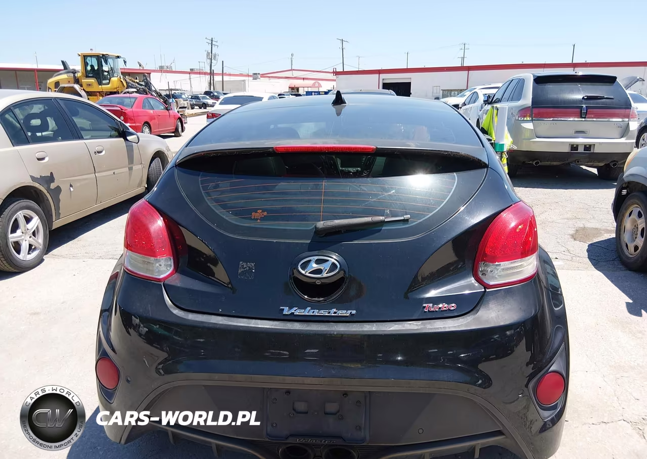 2013 Hyundai Veloster Turbo W-Blue VIN:KMHTC6AE6DU105878 - 16