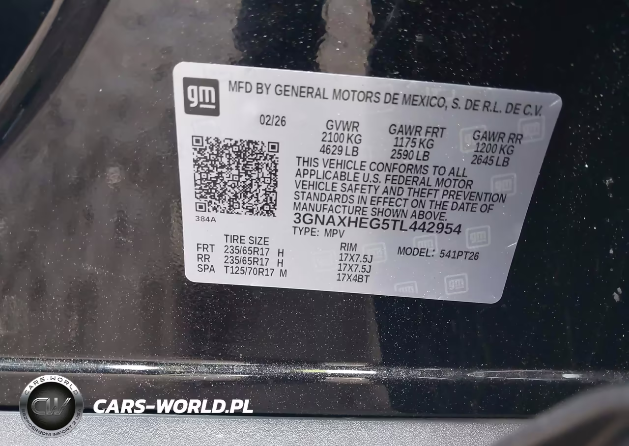 2026 Chevrolet Equinox Fwd Lt VIN:3GNAXHEG5TL442954 - 9