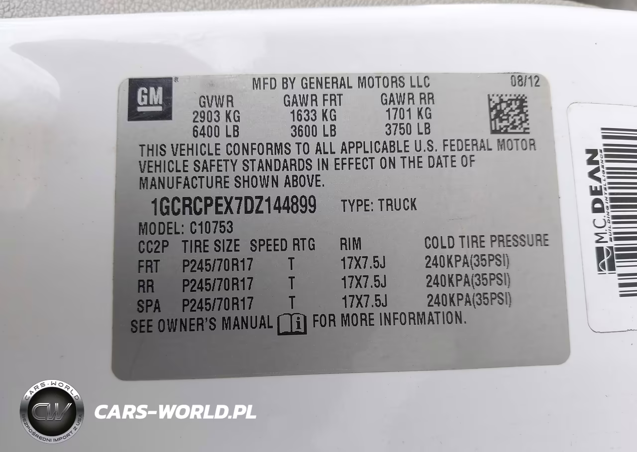 2013 Chevrolet Silverado 1500 Work Truck VIN:1GCRCPEX7DZ144899 - 9