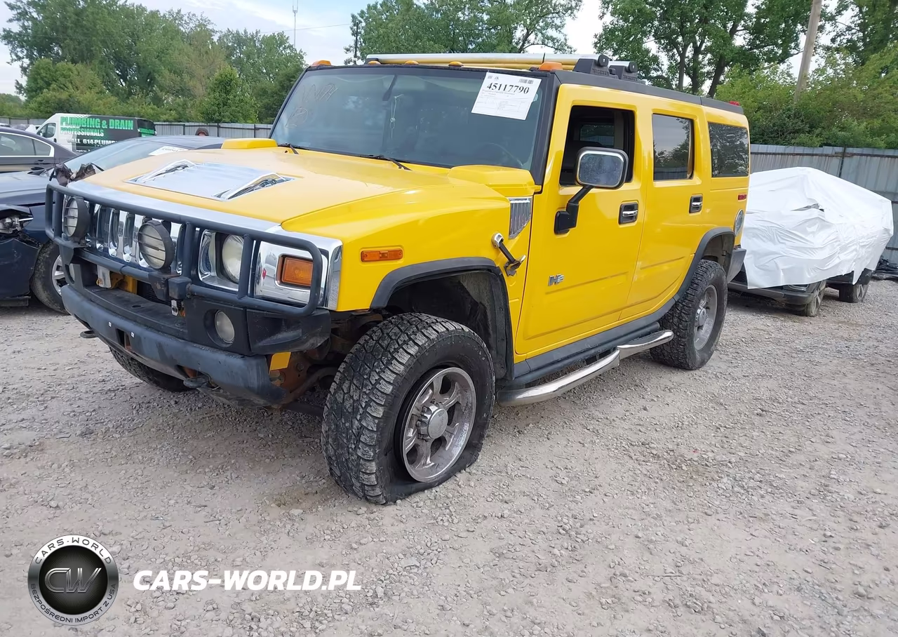 2003 Hummer H2 VIN:5GRGN23U13H115110 - 2