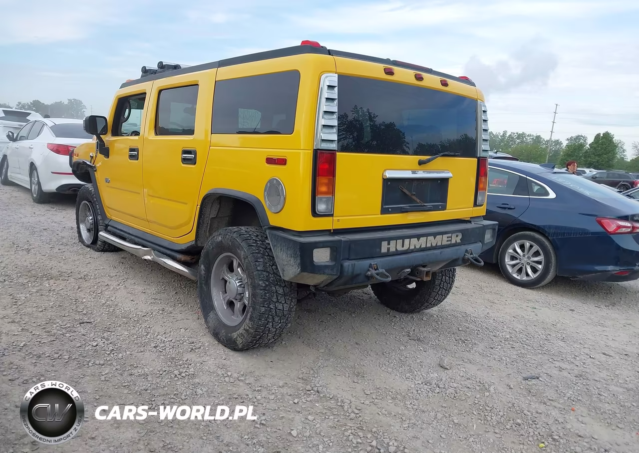 2003 Hummer H2 VIN:5GRGN23U13H115110 - 3