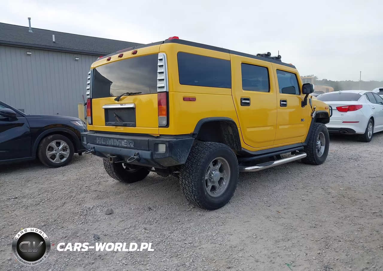 2003 Hummer H2 VIN:5GRGN23U13H115110 - 4
