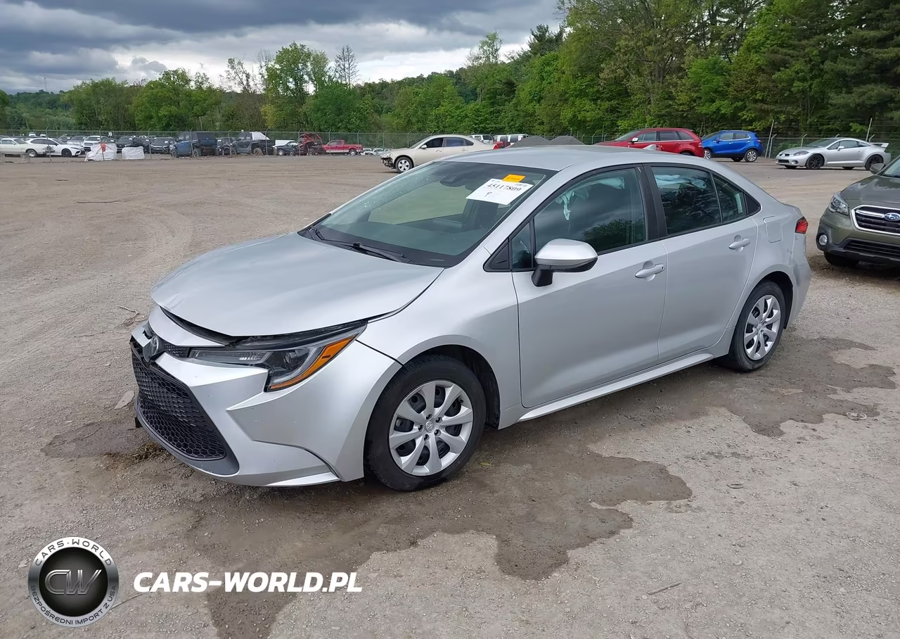 2022 Toyota Corolla Le VIN:5YFEPMAE8NP353196 - 2