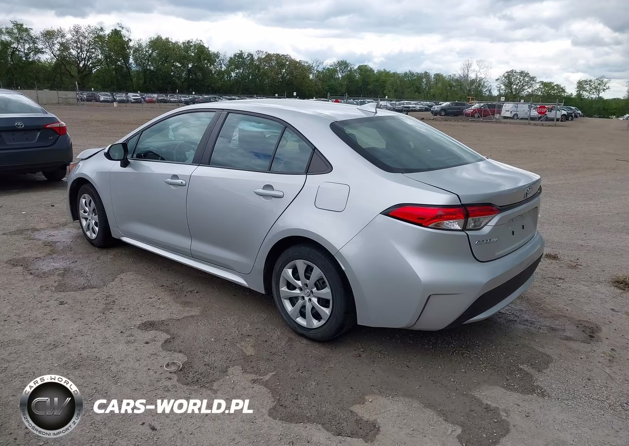 2022 Toyota Corolla Le VIN:5YFEPMAE8NP353196 - 3