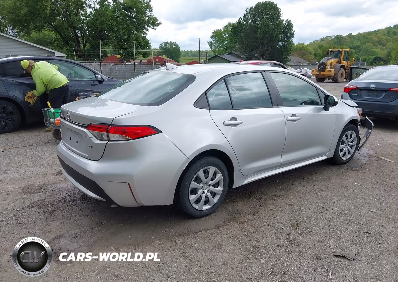 2022 Toyota Corolla Le VIN:5YFEPMAE8NP353196 - 4