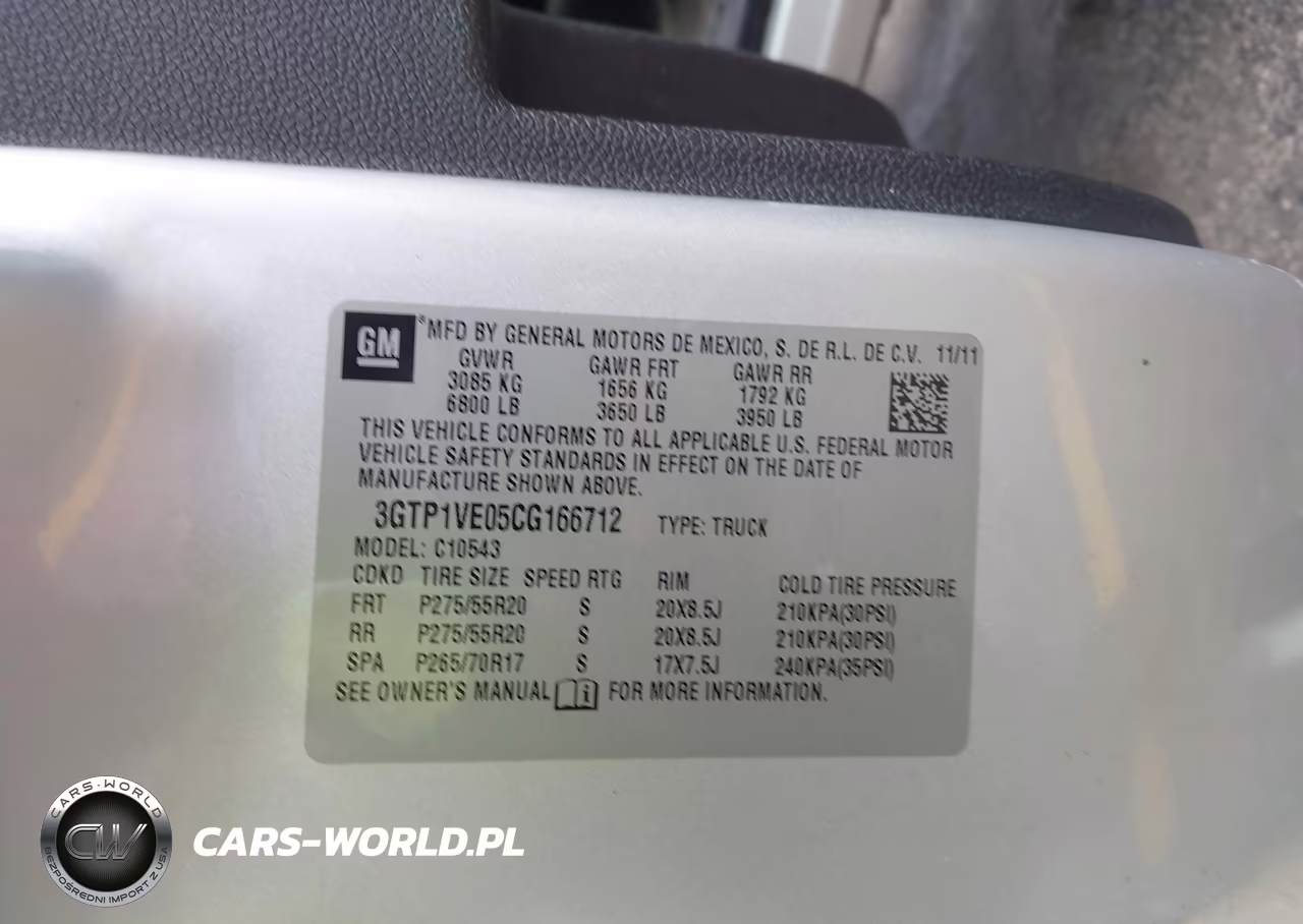 2012 GMC Sierra 1500 Sle VIN:3GTP1VE05CG166712 - 9