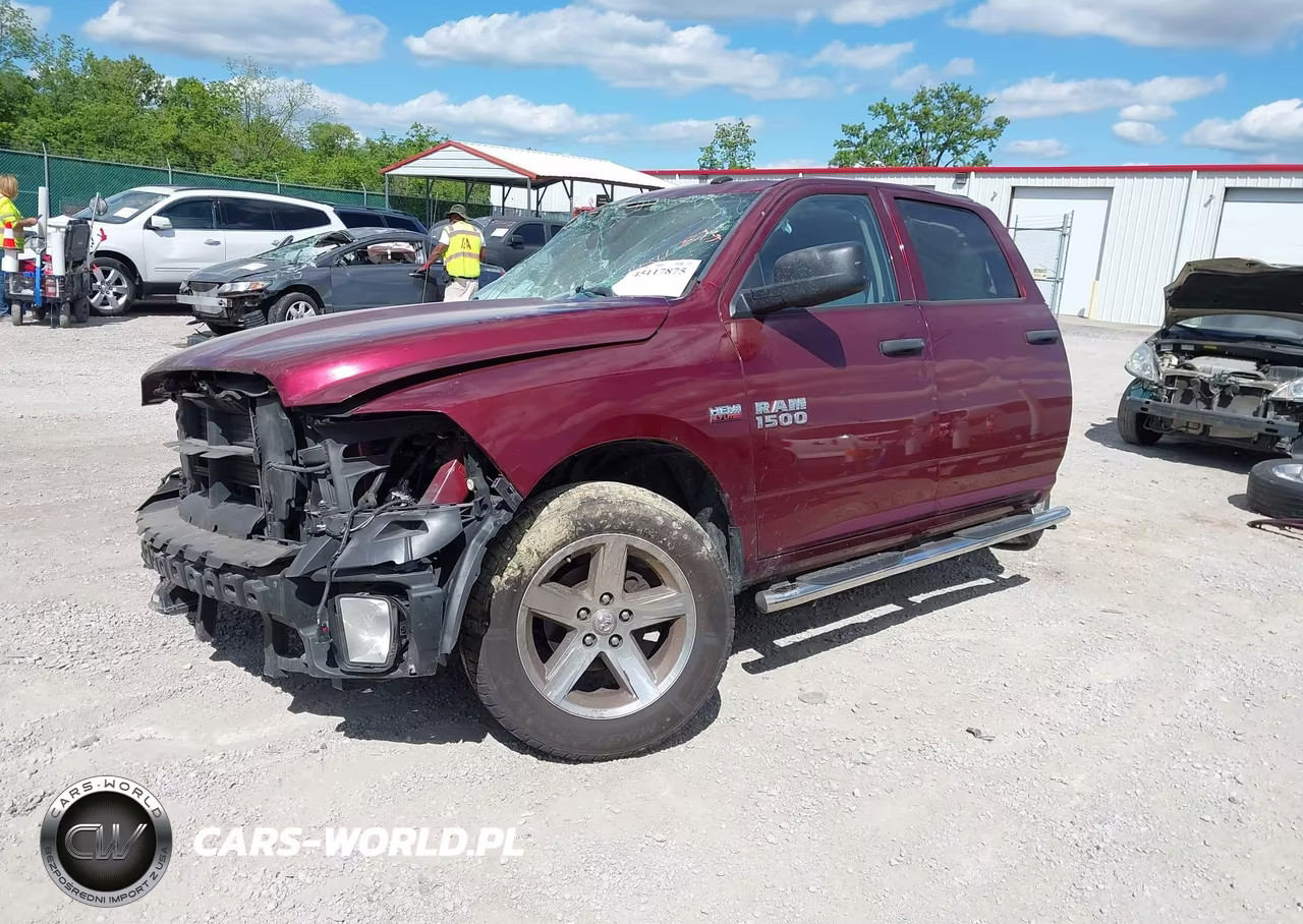2018 Ram 1500 Express 4X4 5'7 Box VIN:3C6RR7KTXJG130191 - 2