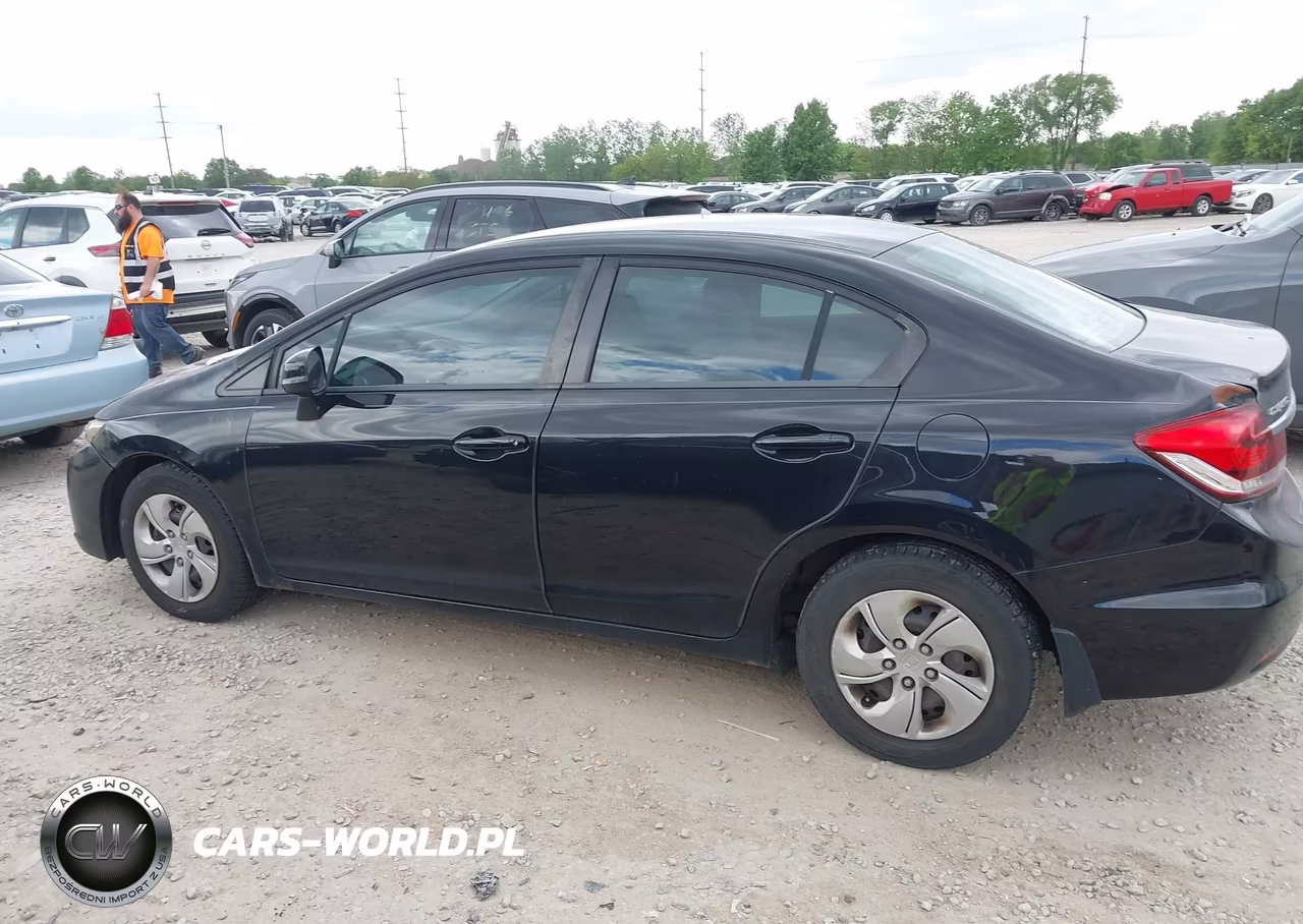 2013 Honda Civic Lx VIN:19XFB2F57DE021749 - 14