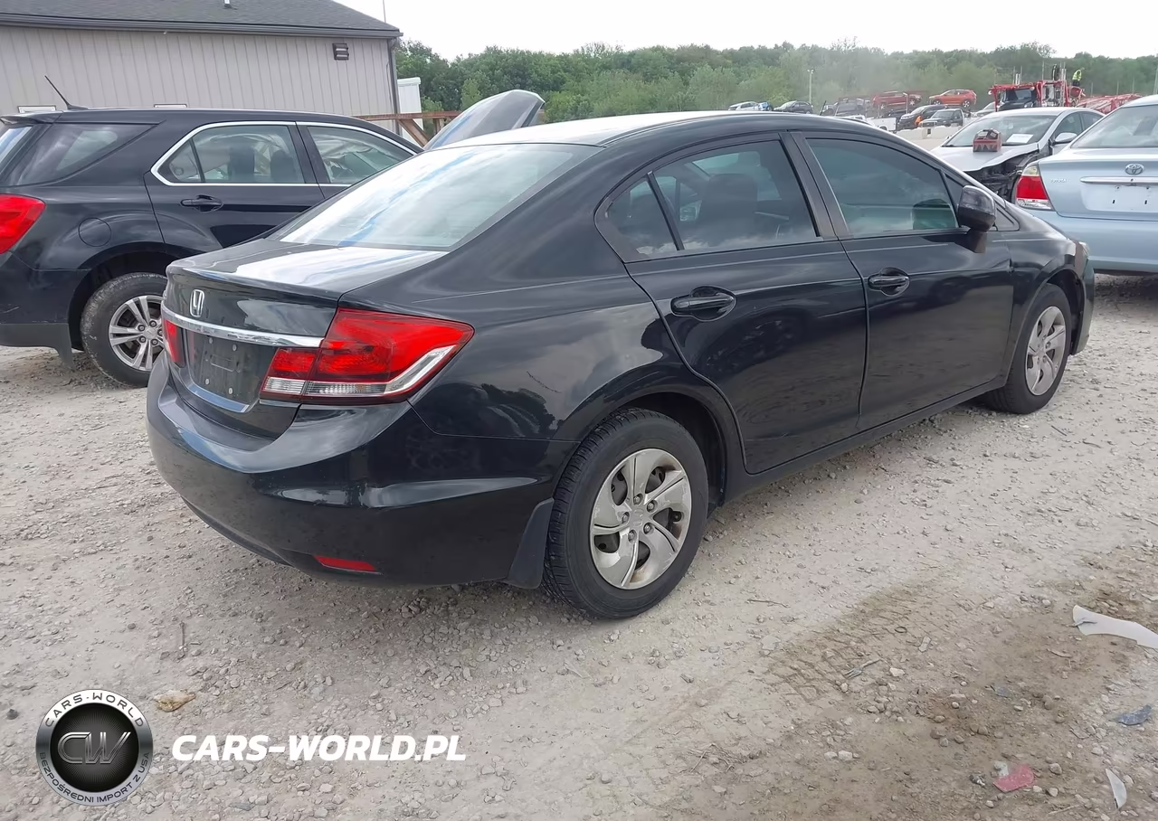 2013 Honda Civic Lx VIN:19XFB2F57DE021749 - 4