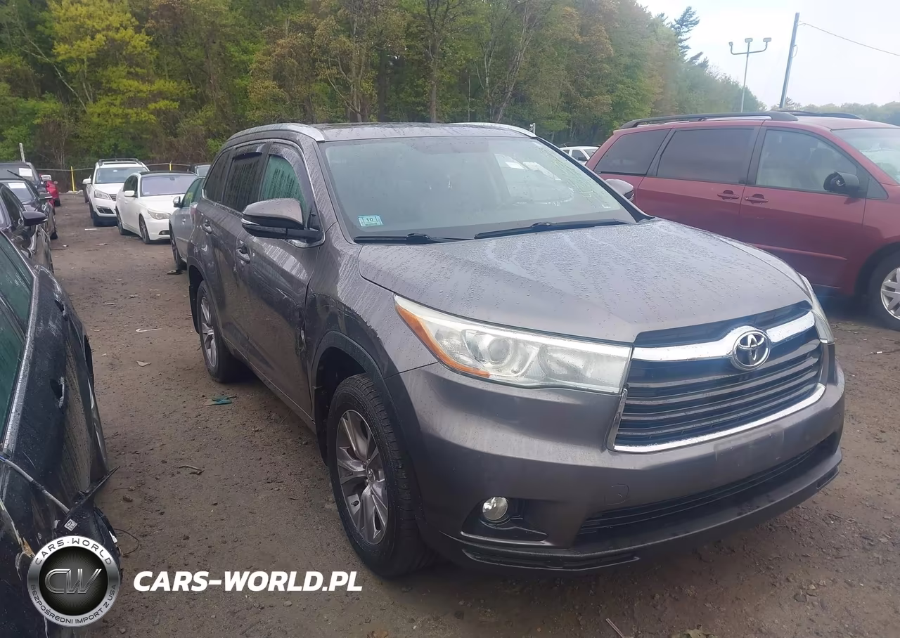2015 Toyota Highlander Xle V6 – zdjęcie 1 z 16