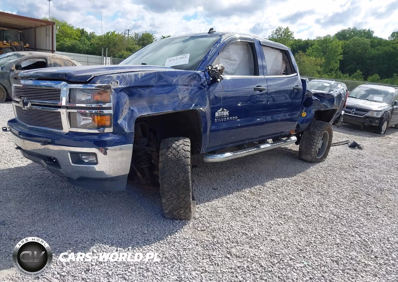 2014 Chevrolet Silverado 1500 2Lt VIN:3GCUKREC2EG337582 - 2