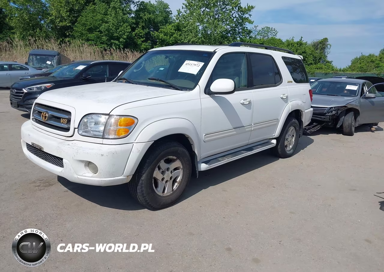 2002 Toyota Sequoia Limited V8 VIN:5TDBT48A72S135741 - 2