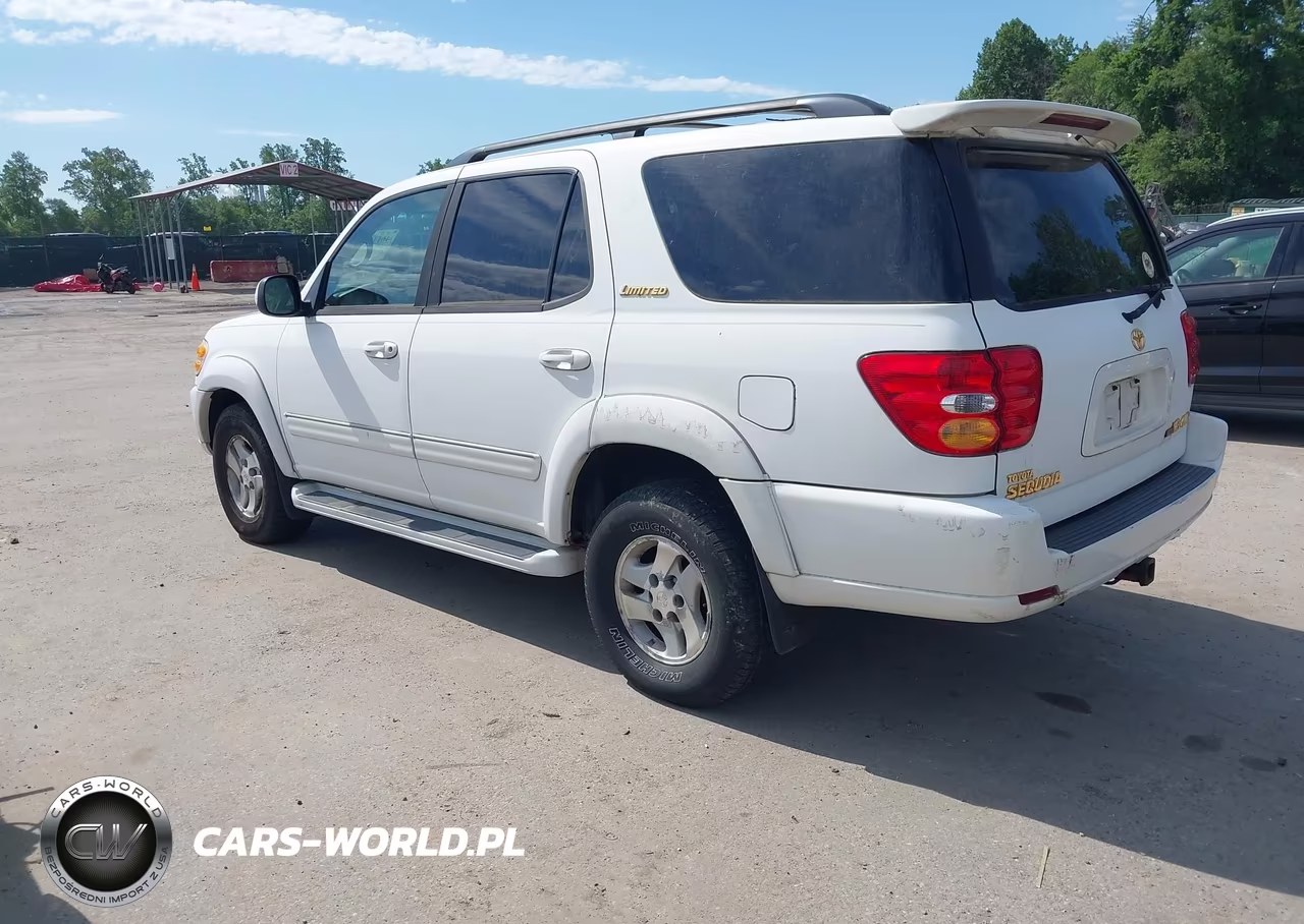 2002 Toyota Sequoia Limited V8 VIN:5TDBT48A72S135741 - 3