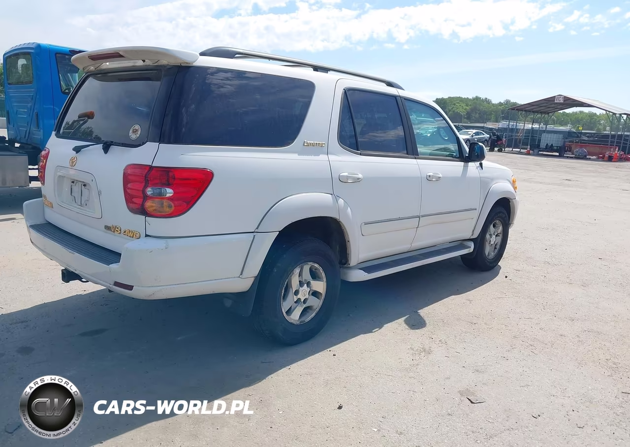 2002 Toyota Sequoia Limited V8 VIN:5TDBT48A72S135741 - 4