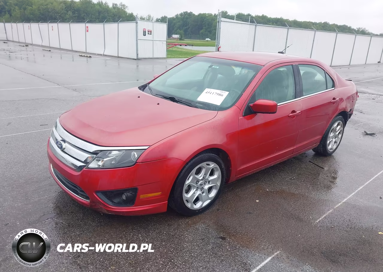 2010 Ford Fusion Se VIN:3FAHP0HA5AR297446 - 2