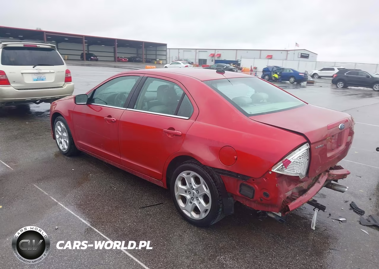 2010 Ford Fusion Se VIN:3FAHP0HA5AR297446 - 3