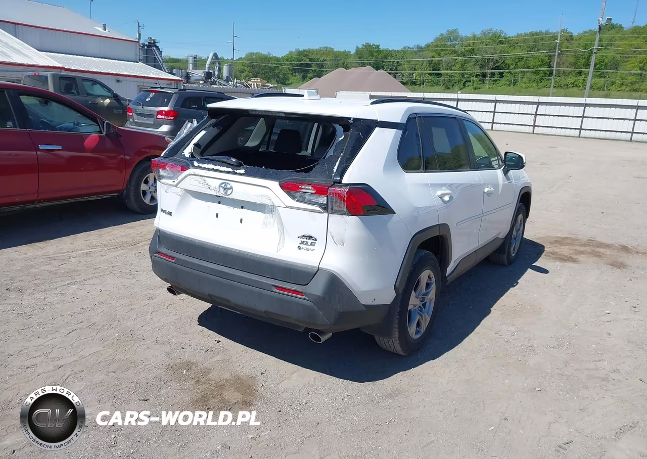 2025 Toyota Rav4 Hybrid Xle VIN:4T3RWRFVXSU189199 - 4